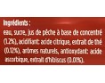 BOISSON AU THE PECHE HIBISCUS