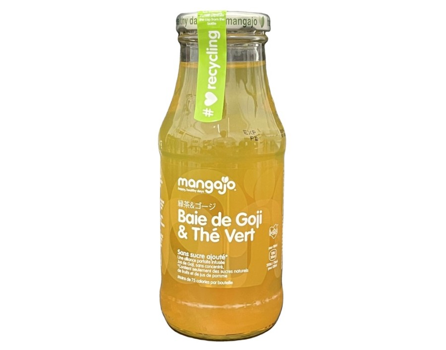 BOISSON AU THE VERT ET BAIE DE GOJI
