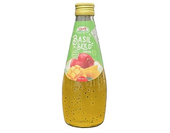BOISSON AUX GRAINES DE BASILIC A LA MANGUE