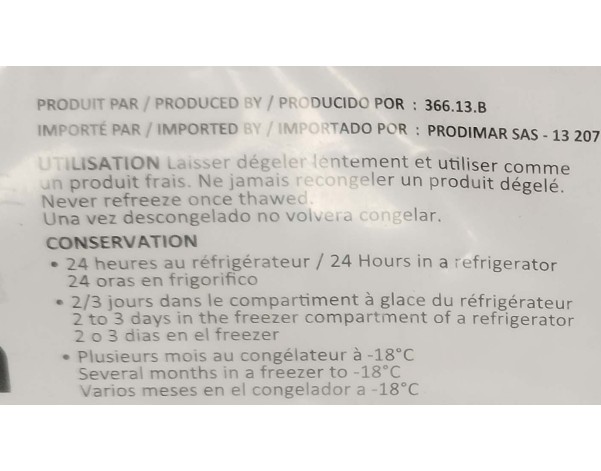 POISSON VIVANEAU COUPE ****