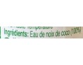 BOISSON EAU A LA NOIX DE COCO