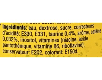 BOISSON ENERGISANTE
