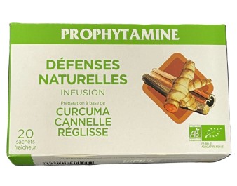 INFUSION DEFENSES NATURELLES  BIO 20 P.