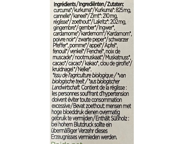 INFUSION DEFENSES NATURELLES  BIO 20 P.