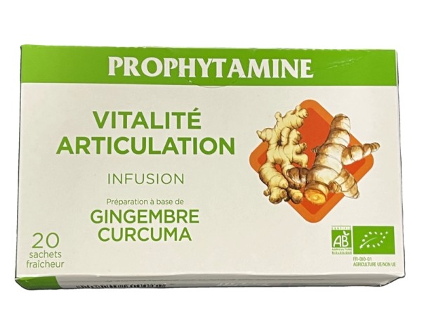 INFUSION VITALITE ARTICULATION BIO 20 P.