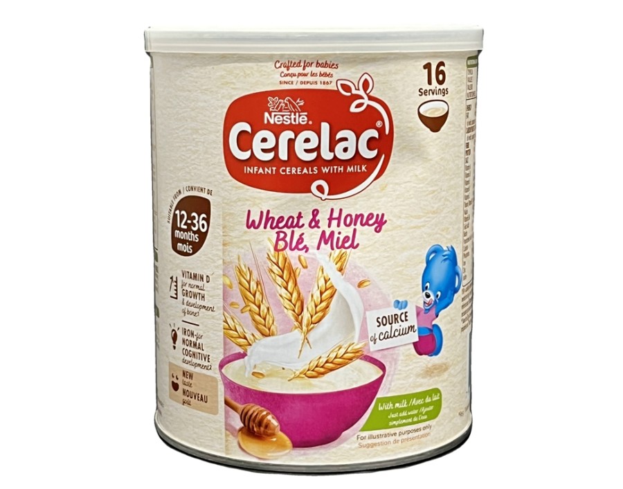 LAIT ET BLE EN POUDRE CERELAC MIEL