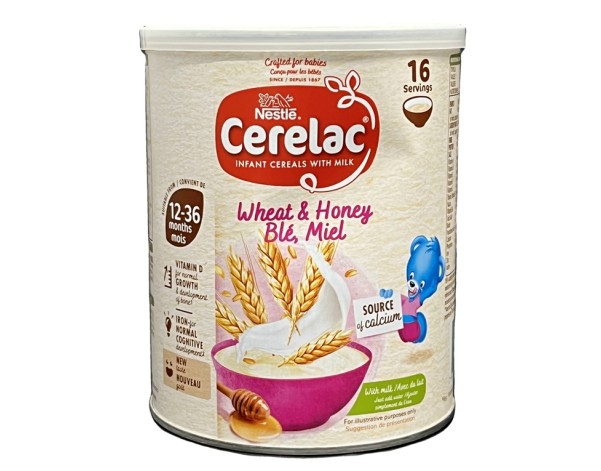 LAIT ET BLE EN POUDRE CERELAC MIEL