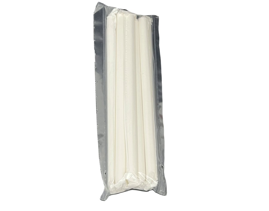 PAILLE EN PAPIER BUBBLE TEA 12 X 240 MM 10 P.