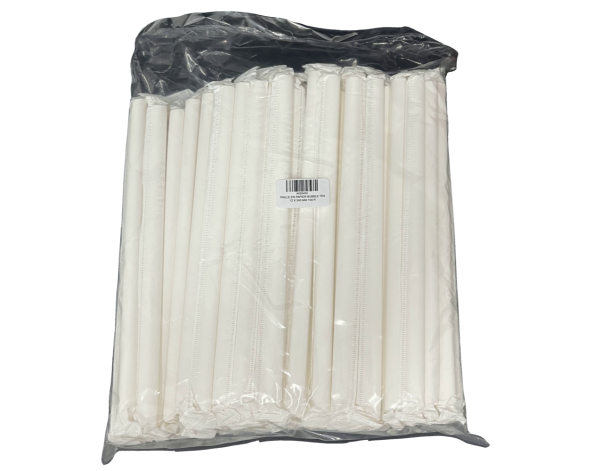 PAILLE EN PAPIER BUBBLE TEA 12 X 240 MM 100 P.