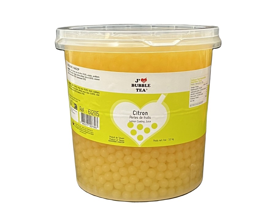 PERLE DE FRUIT CITRON BUBBLE TEA