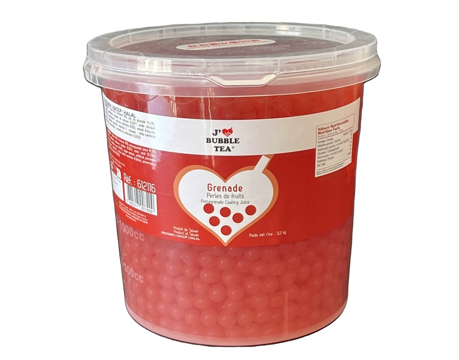 PERLE DE FRUIT GRENADE BUBBLE TEA