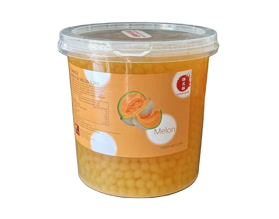 PERLE DE FRUIT MELON BUBBLE TEA