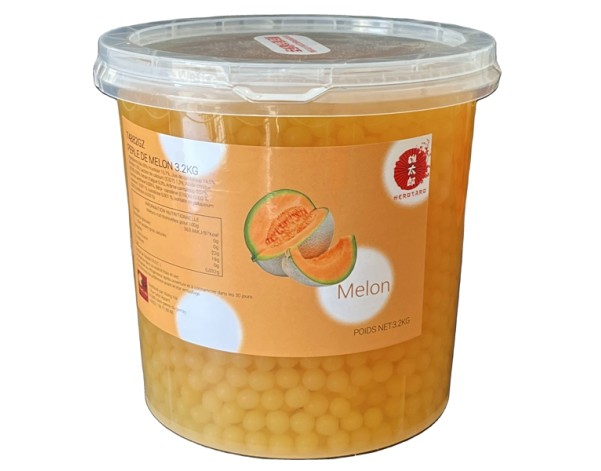 PERLE DE FRUIT MELON BUBBLE TEA