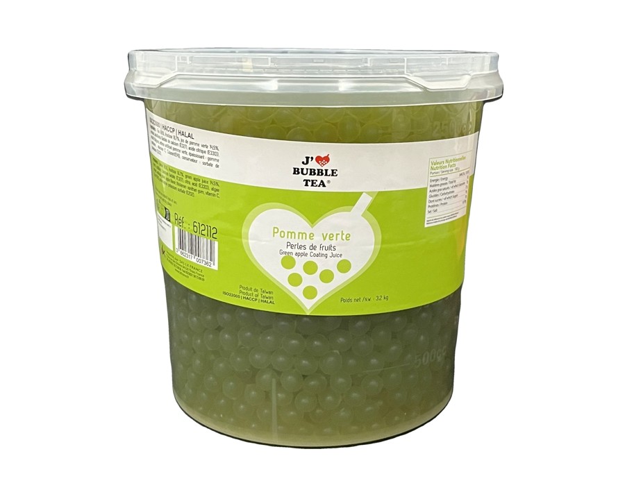 PERLE DE FRUIT POMME BUBBLE TEA