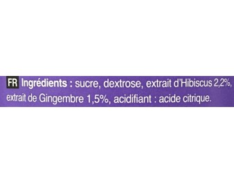 PREPARATION POUR BOISSON AU GINGEMBRE BISSAP
