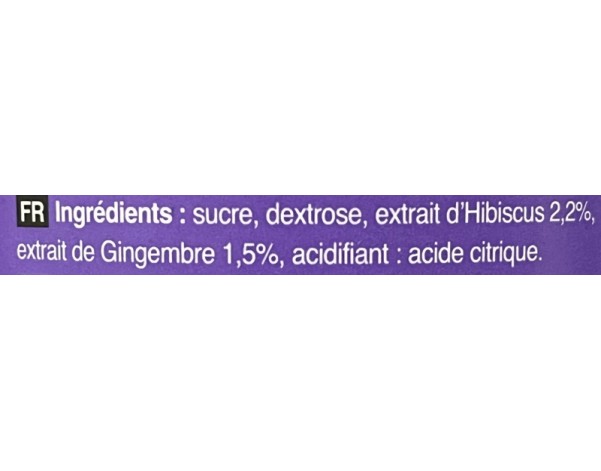 PREPARATION POUR BOISSON AU GINGEMBRE BISSAP