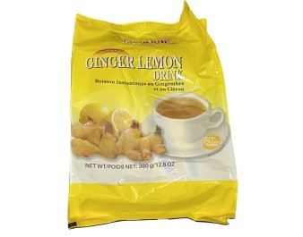 PREPARATION POUR BOISSON AU GINGEMBRE ET CITRON