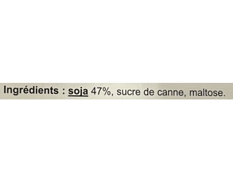 PREPARATION POUR BOISSON DE SOJA