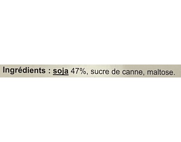 PREPARATION POUR BOISSON DE SOJA