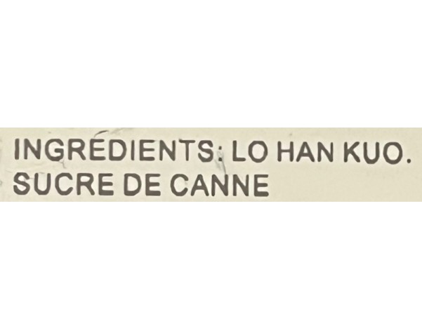 PREPARATION POUR BOISSON LO HAN KUO