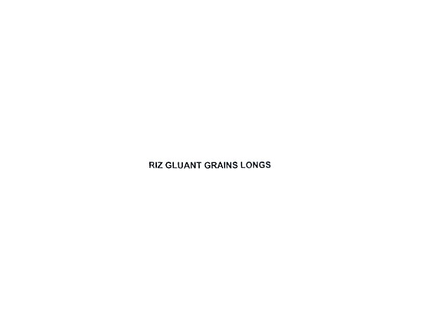 RIZ GLUANT GRAINS LONGS