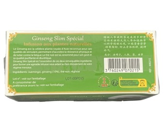 THE NOIR A LA RACINE DE GINSENG