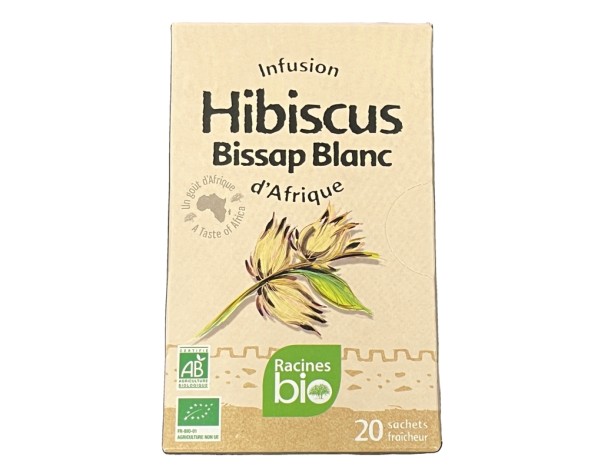 TISANE AU BISSAP / HIBISCUS BLANC 20 P. BIO