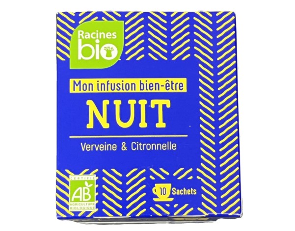 TISANE VERVEINE ET CITRONNELLE 10 P. BIO