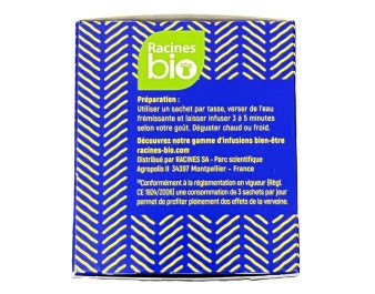 TISANE VERVEINE ET CITRONNELLE 10 P. BIO