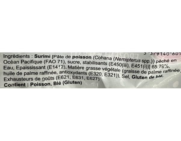 BOULETTE DE POISSON ****