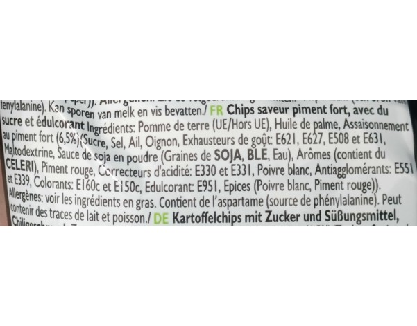 CHIPS PIMENTE KARA MUCHO ONDULE