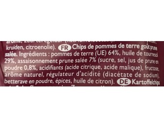 CHIPS PRUNE