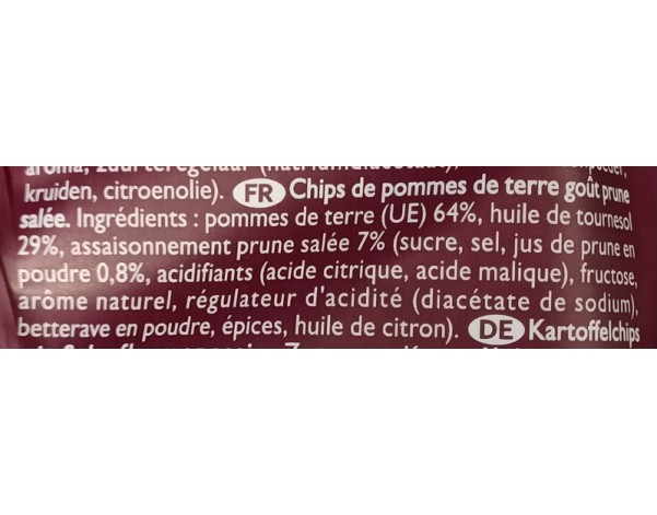 CHIPS PRUNE
