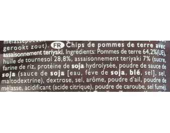 CHIPS TERIYAKI
