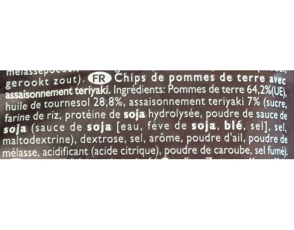 CHIPS TERIYAKI