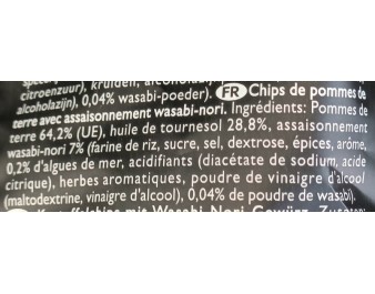 CHIPS WASABI NORI