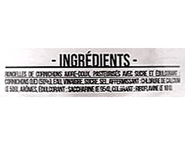 CONCOMBRE MARINE EN TRANCHE