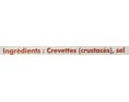 CREVETTES CUITES 8-8.5 CM 30 P. ****