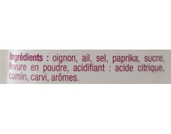POUDRE ASSAISONNEMENT GUACAMOLE MIX’