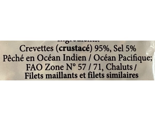 CREVETTES SECHEES ****