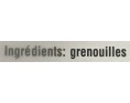 CUISSE DE GRENOUILLE 6/8 ****