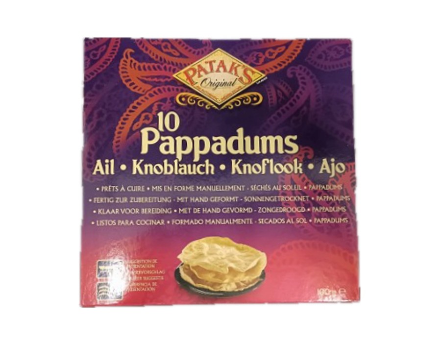 PAPPADUMS A L’AIL