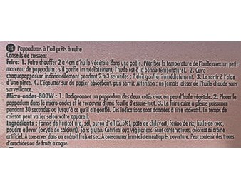 PAPPADUMS A L’AIL