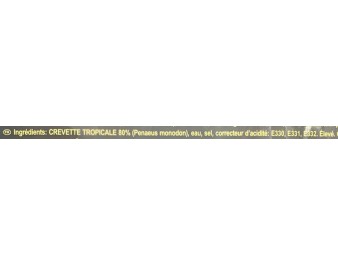QUEUE DE CREVETTE 13/15 PTO ****