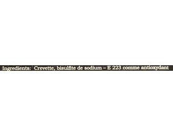 QUEUE DE CREVETTE 31/35 VANAMEI ****