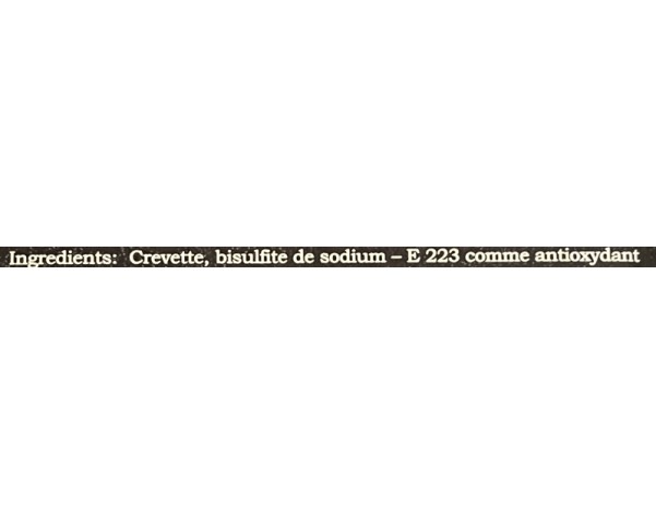 QUEUE DE CREVETTE 31/35 VANAMEI ****