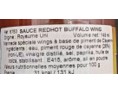 SAUCE DE PIMENT FORTE WINGS