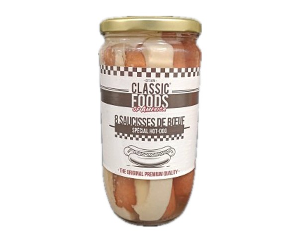 SAUCISSE DE BOEUF HALAL 8 P.