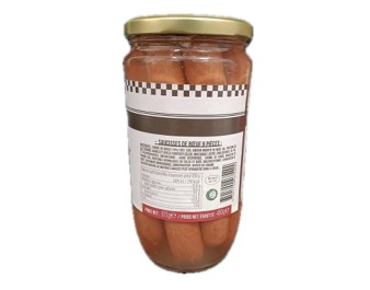 SAUCISSE DE BOEUF HALAL 8 P.