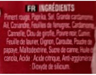 MELANGE D’EPICES KARAHI